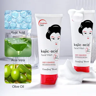 Guanjing Beauty Kojic Acid Facial Wash - 100g